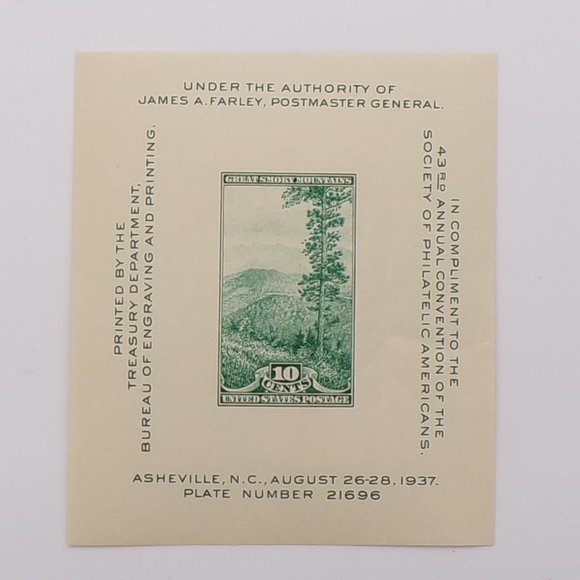 1937 United States Commemorative Stamp Year Set - Picture 2 of 9